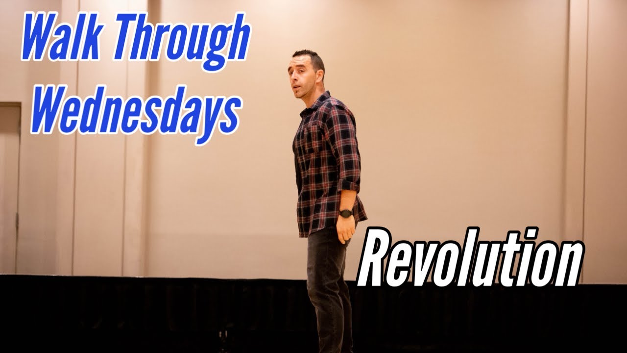 Revolution line dance walk through