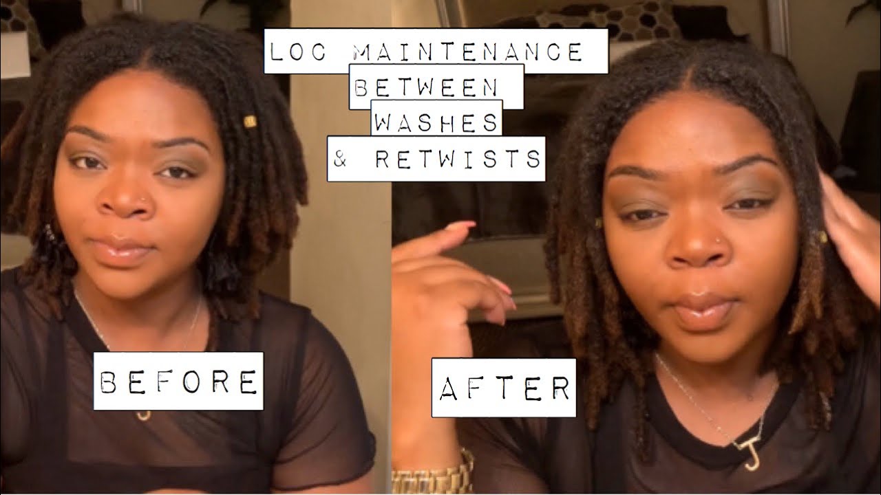 Loc Maintenance Between Washes & Retwists | Quick and Easy