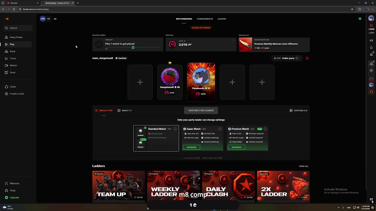 BOWLINGGG HUHUU #cs #faceit