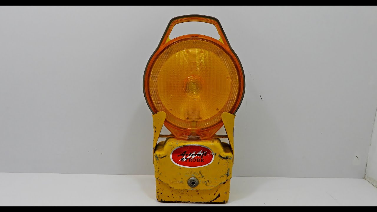 Artcraft Strobe Traffic Safety Light Teardown