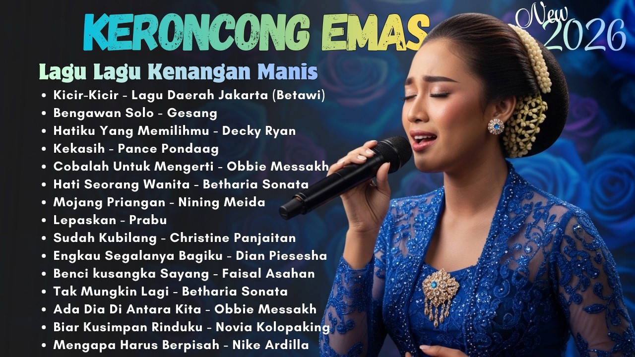 Kumpulan Keroncong Modern Terbaru 2026 | Bengawan Solo, Kekasih, Mojang Priangan (Full Playlist)