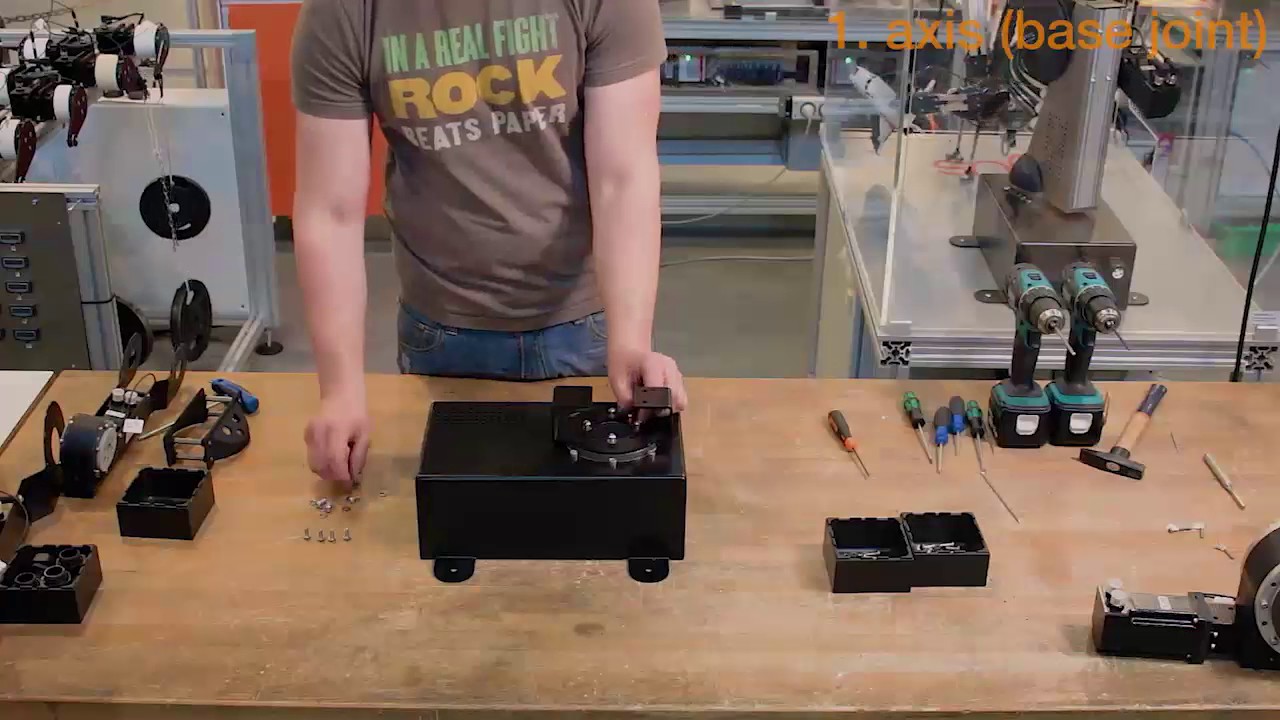 igus® Video of the Week: how to build low-cost robotic systems using igus® robolink® – part 2: gears