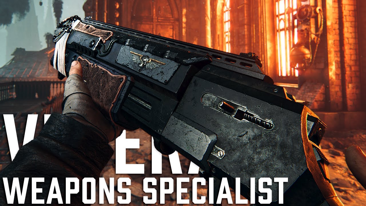 BURNING SHOTGUN + WEAPONS SPECIALIST - Auric Maelstrom Gameplay｜Darktide