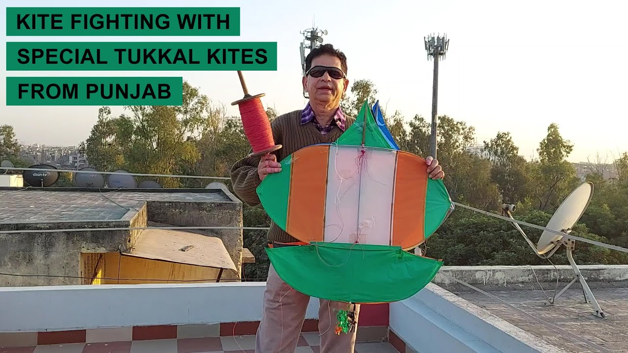 Kite Fighting With Tukkal Kites Of Punjab