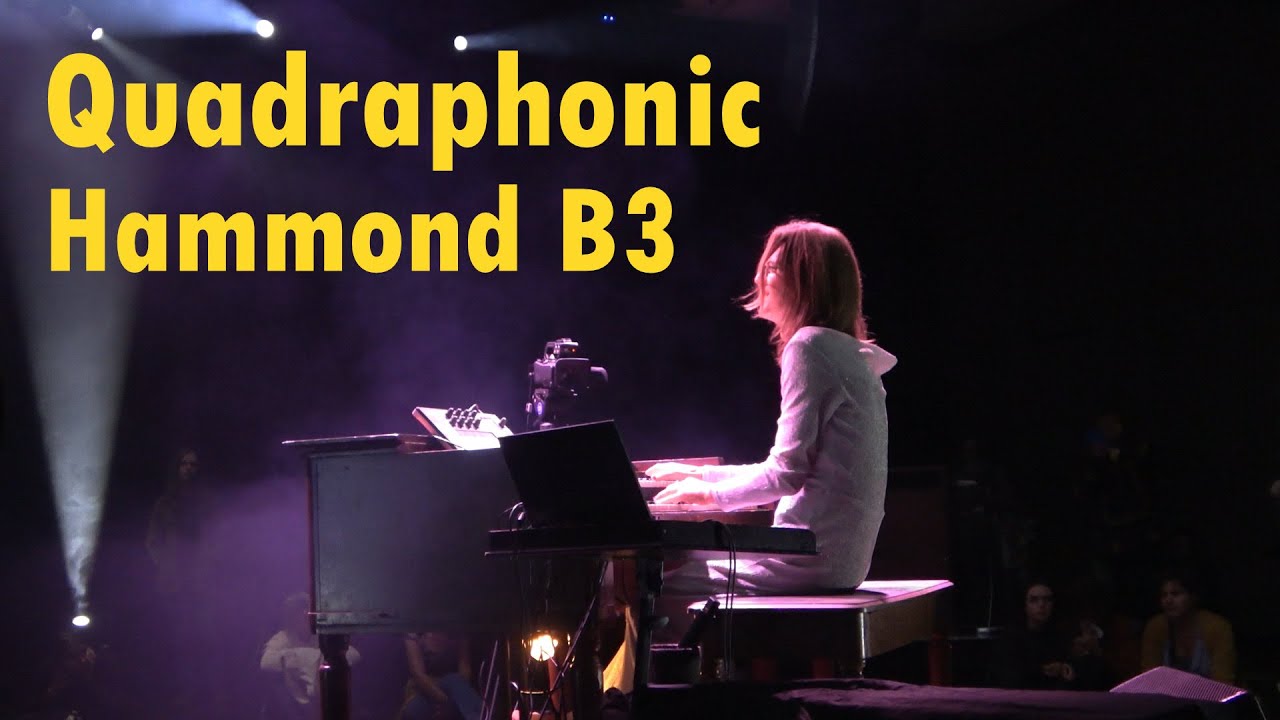 Quadraphonic Leslie Experience - Down to Earth (Hammond B3 with 4 leslies, Andreas Hellkvist)