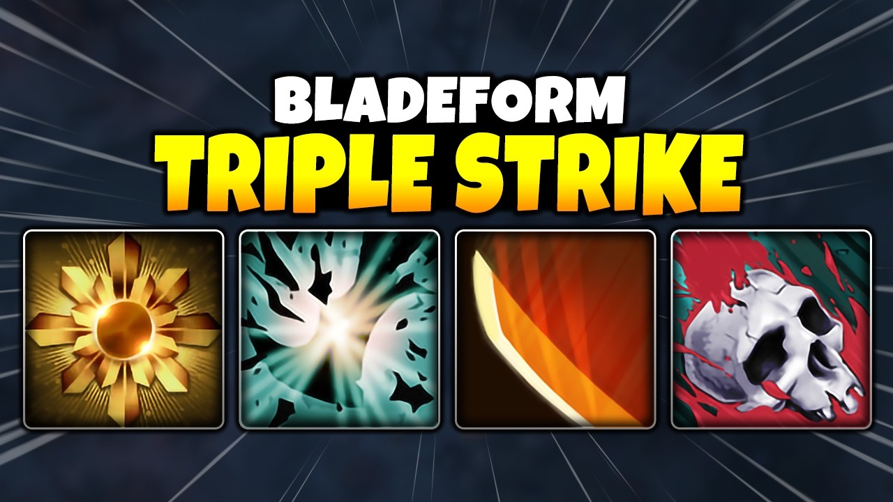 Triple Strike COUP DE GRACE + BLADE DANCE + LUMINOSITY | Ability Draft