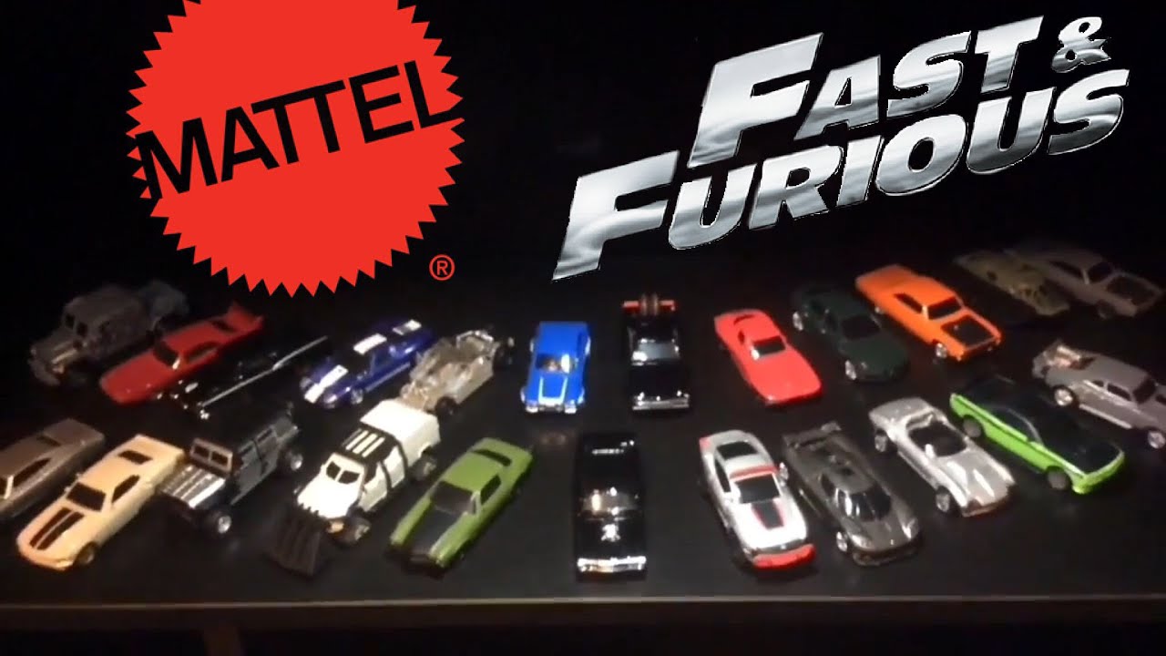 Mattel&rsquo;s Fast & Furious 1:55 scale collection