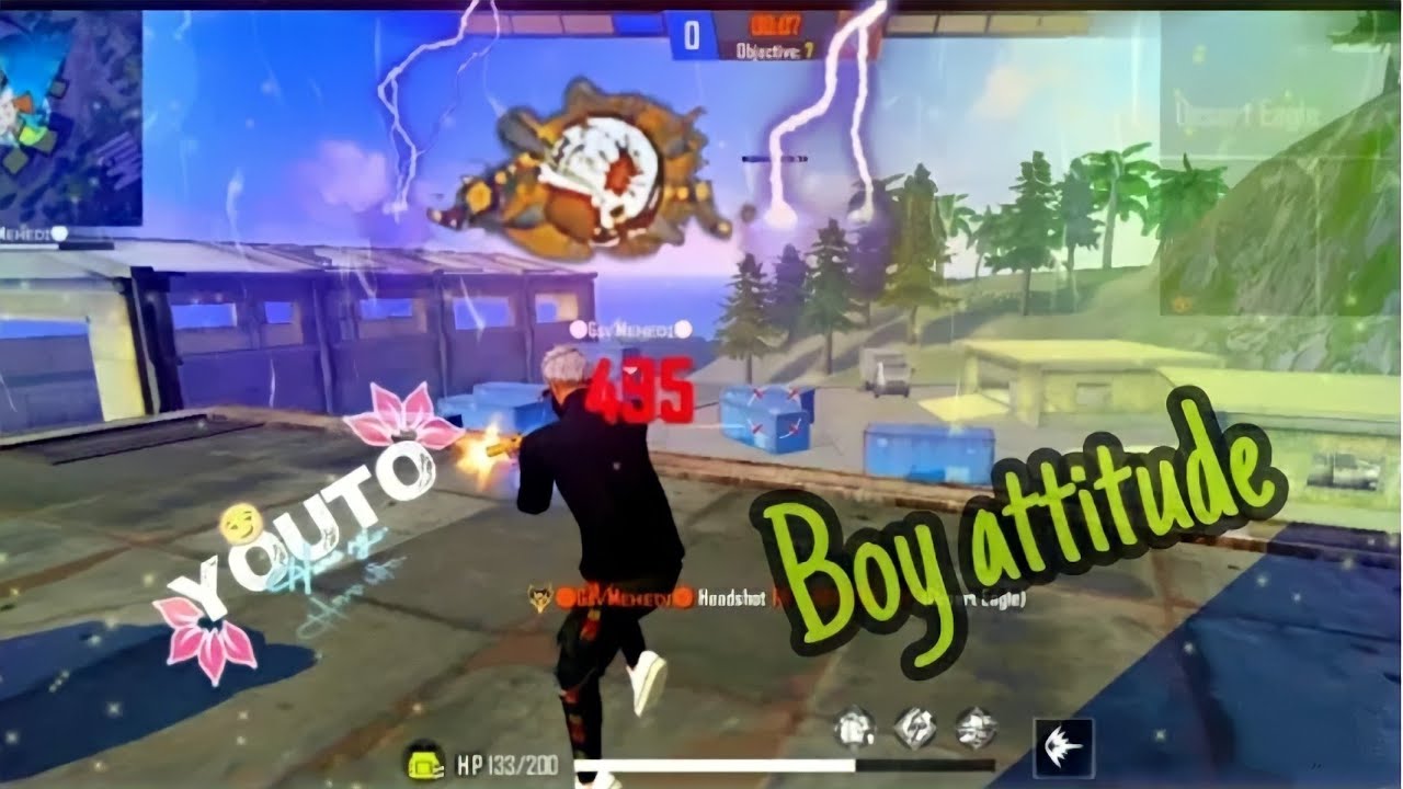 👌 ❌Free Fire🔥❌Boy Attitude Shayari Status WhatsApp Video🎥pg👌😍