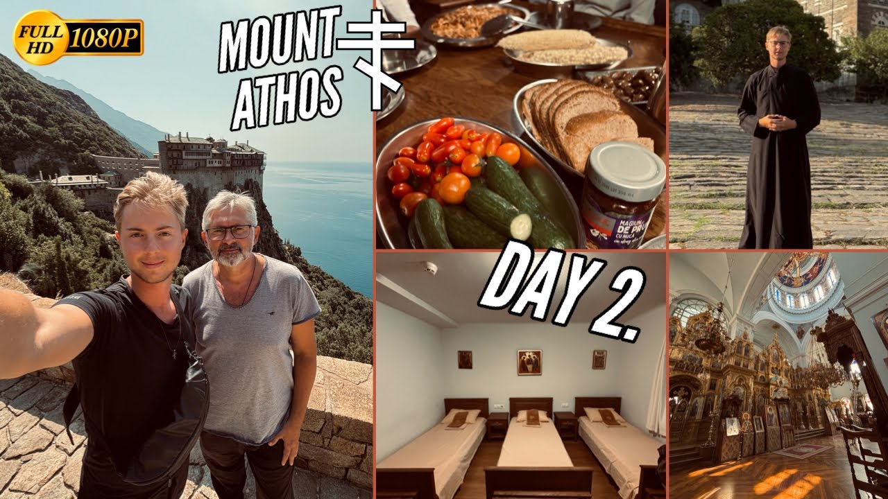 Agion Oros - Гора Афон (Holy Mountain)| Pilgrimage DAY 2.- Presentation Video 1080p (UHD)