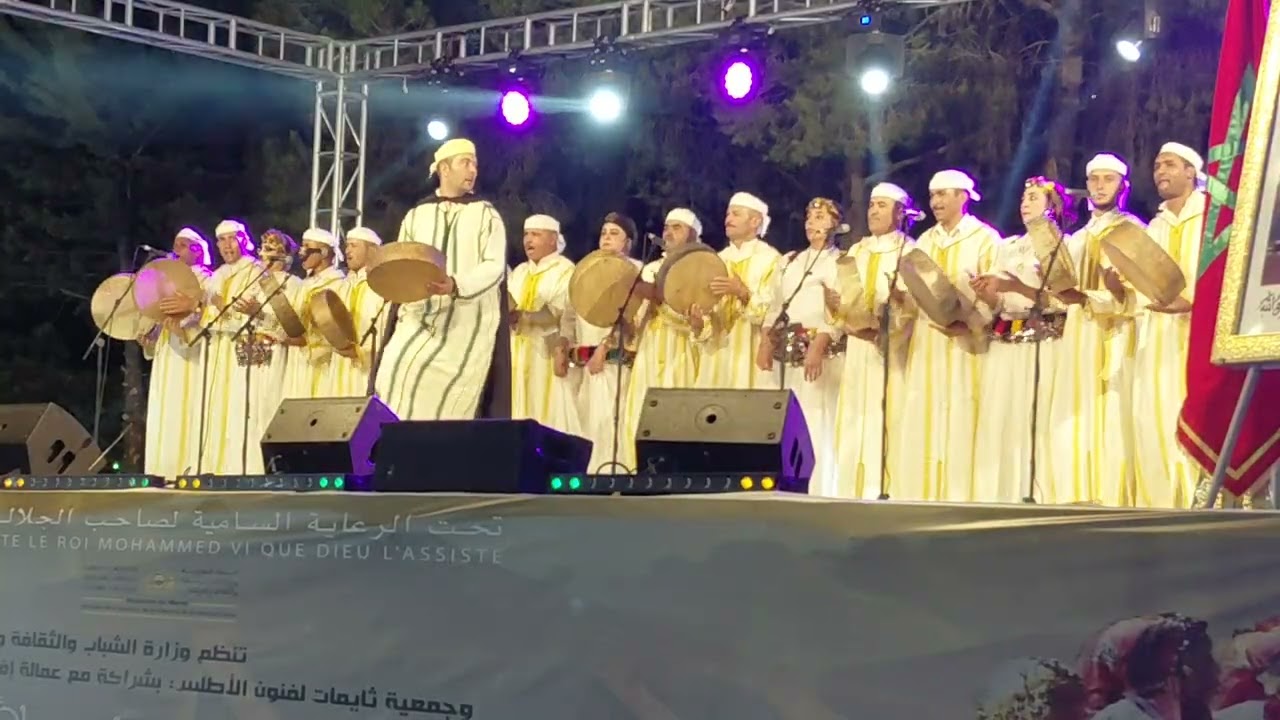 أحيدوس بودرع يُبدع على إيقاع التراث في مهرجان عين اللوح! لحظات لا تُنسى 🔥#أحيدوس #بودرع #مهرجان_
