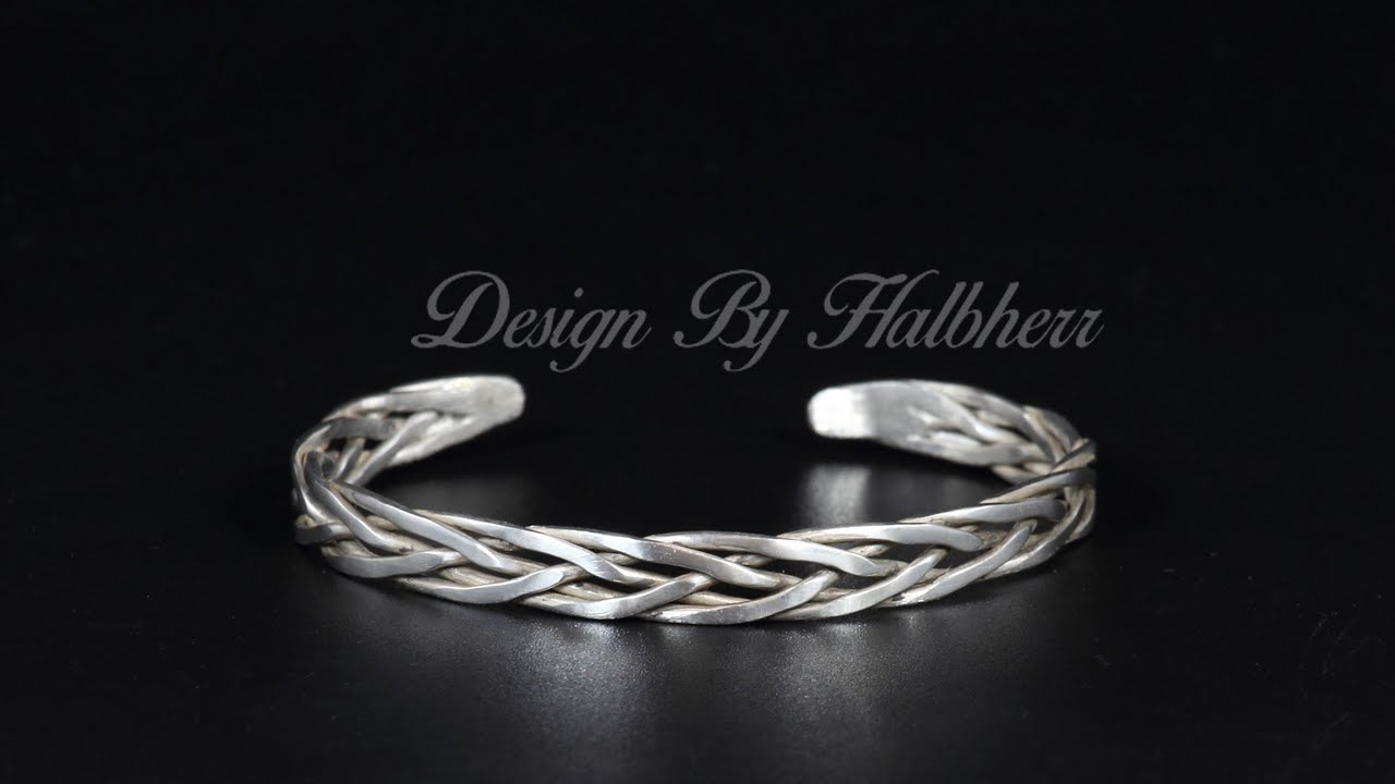 Make a Celtic Style Silver Bracelet