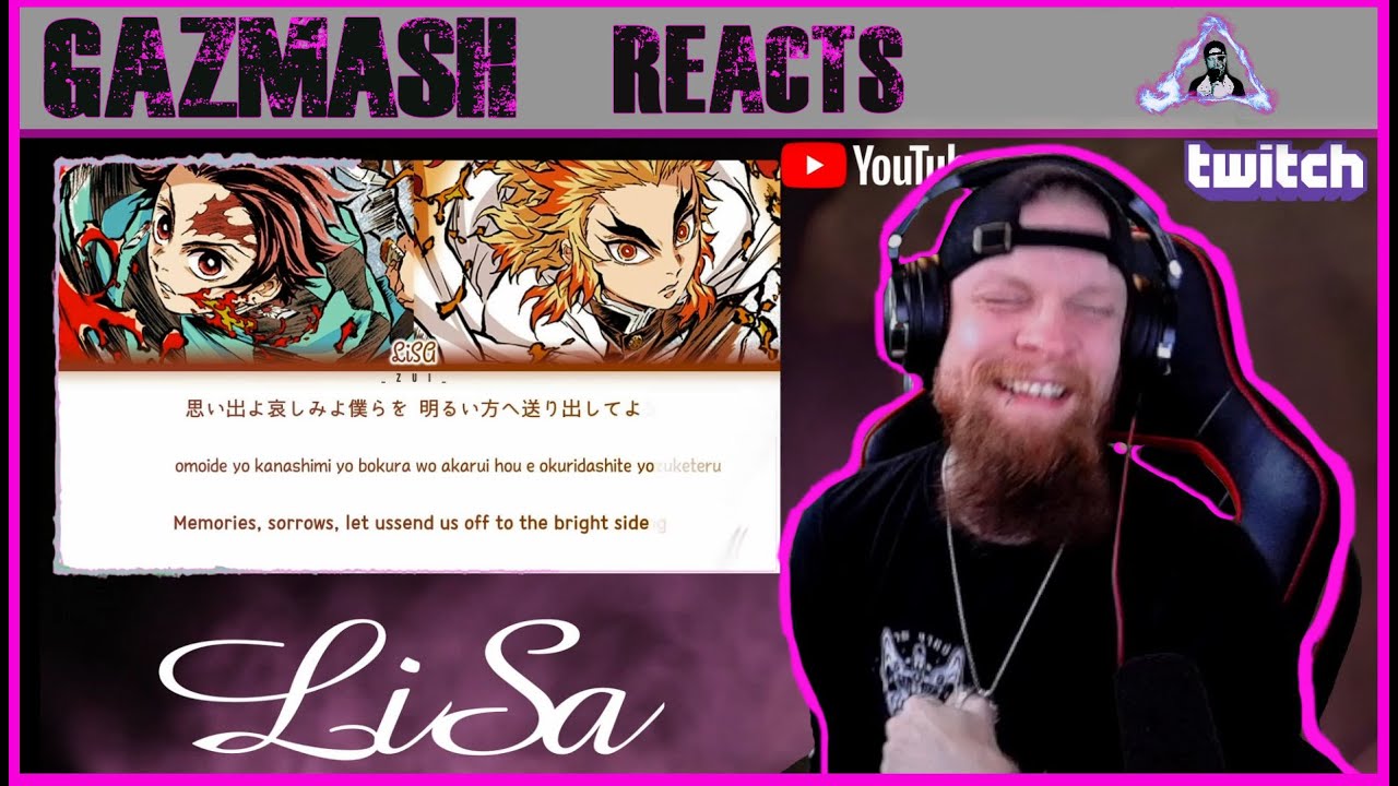 GazMASH Reacts -  LiSA Akeboshi REACTION