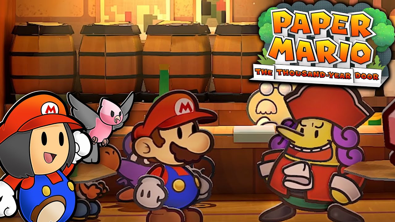 Paper Mario The Thousand Year Door (Switch) — Часть 44: «Сокровища короля пиратов»