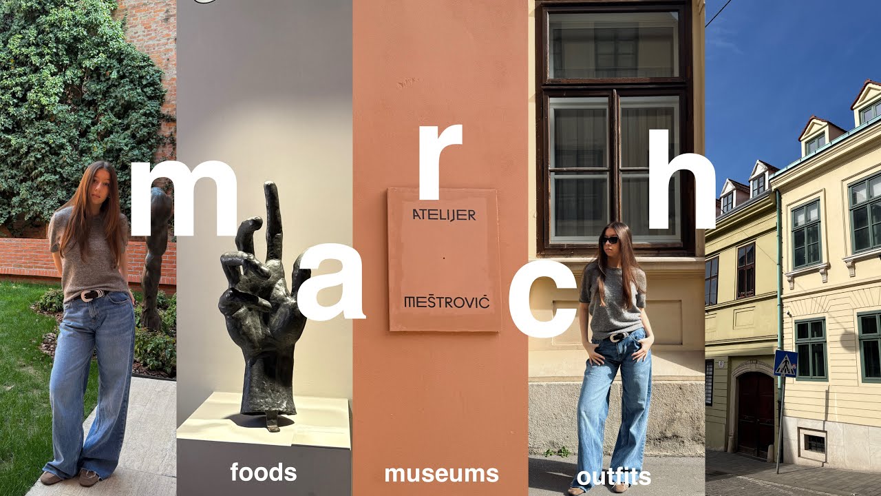 march, museum and coffee