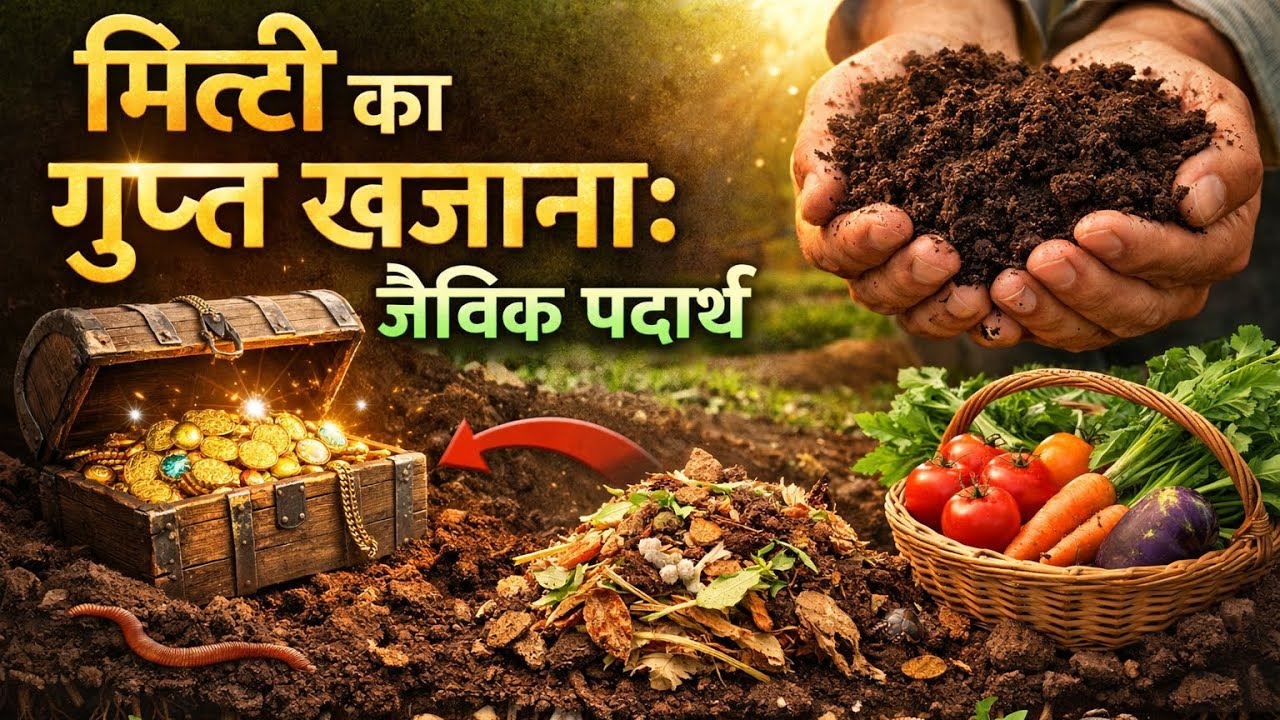  मिट्टी का गुप्त खजाना: जैविक पदार्थ