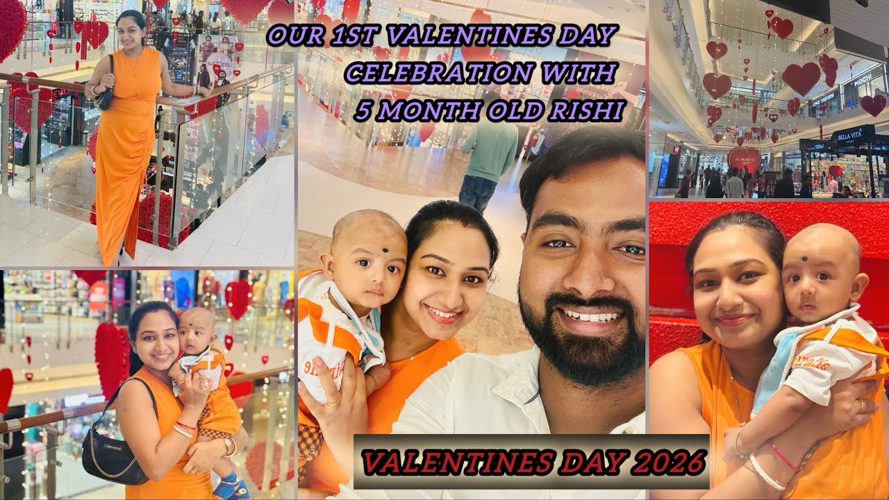 Our first valentines day with 5 month old Rishi| Haka| Indo Chinese buffet in kolkata