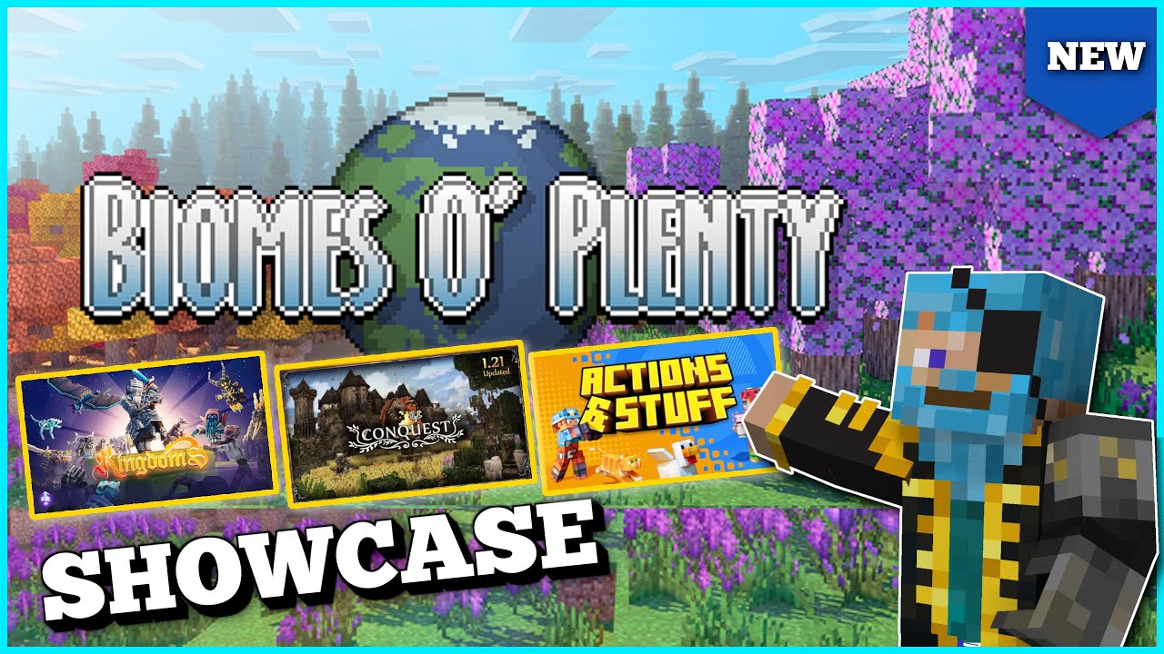 Biomes O' Plenty x Marketplace Texture Packs ¦ Kingdoms ¦ Conquest ¦ Actions & Stuff ¦ Minecraft