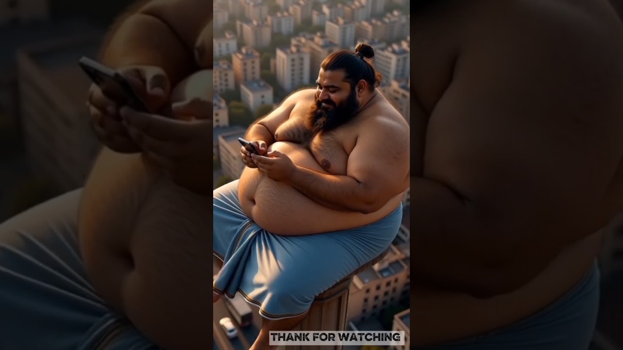 A Lonely Man Cries With a Pigeon On Top of a Tower 😢🕊️ 