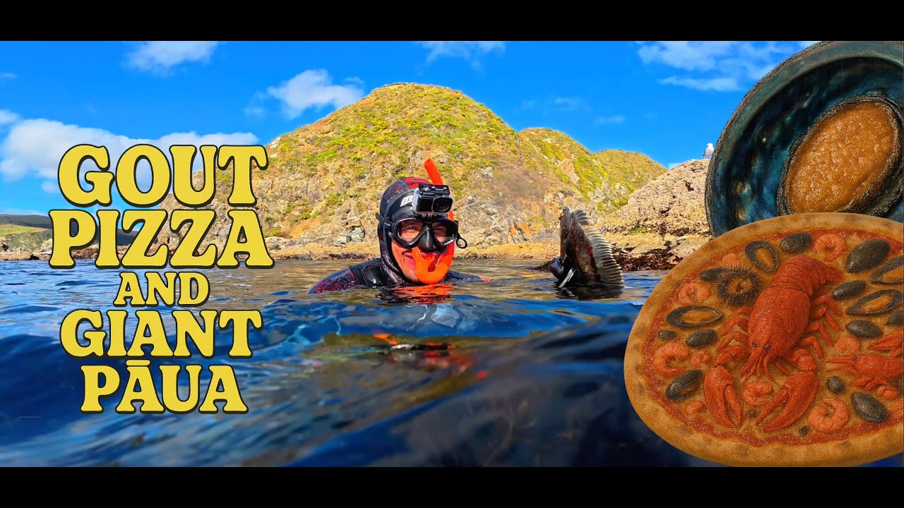 GOUT Pizza & GIANT Pāua | Feed Hunters in Wellington