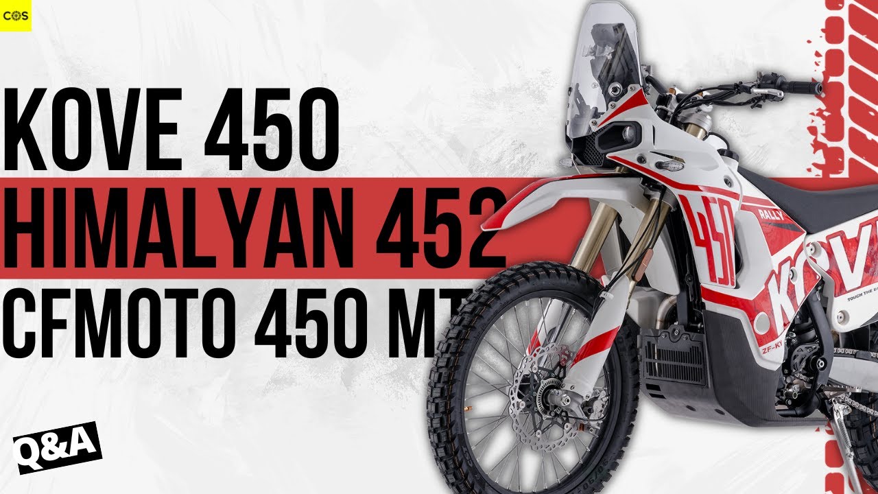 Kove 450 Rally против Himalayan 452 против CFMoto 450MT | Прогресс Shed | Защита рук CRF300L