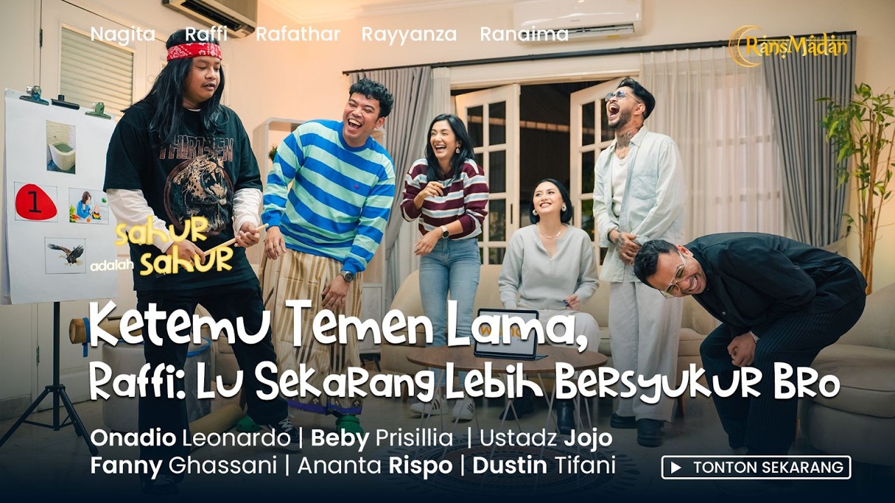 ONAD: GW NGAKU SHOOTING FILM, NGGA MAU KECEWAIN ANAK2. RAFFI SALUT.