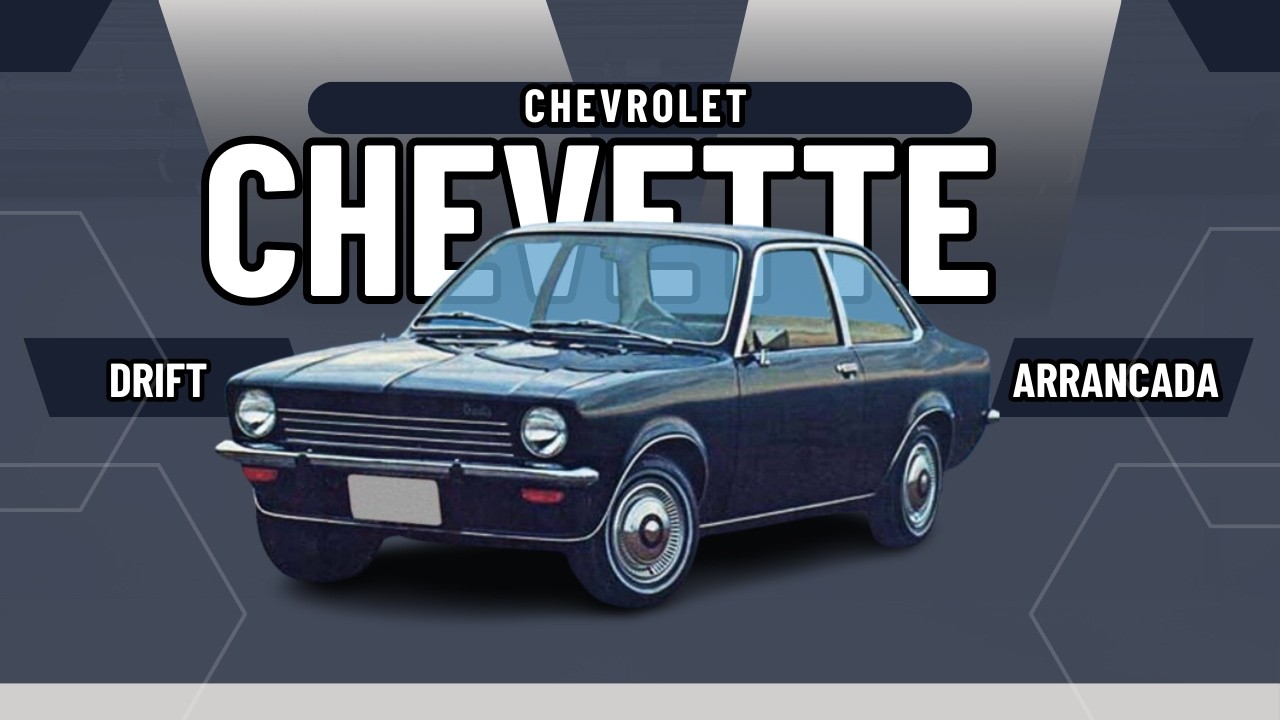 CHEVETTE - O PEQUENO GIGANTE que HUMILHOU o FUSCA e Virou LENDA do DRIFT !!
