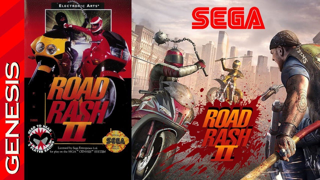 ЛУЧШИЕ УБОЙНЫЕ ГОНКИ В АМЕРИКЕ - ROAD RASH 2 (SEGA,4K/60fps)