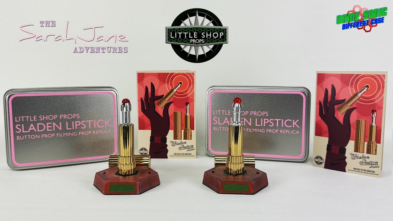 LSP - Sarah Jane Smith's Sonic Lipstick Prop Replicas