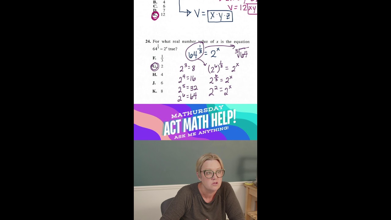 MATHursday Math Help Live