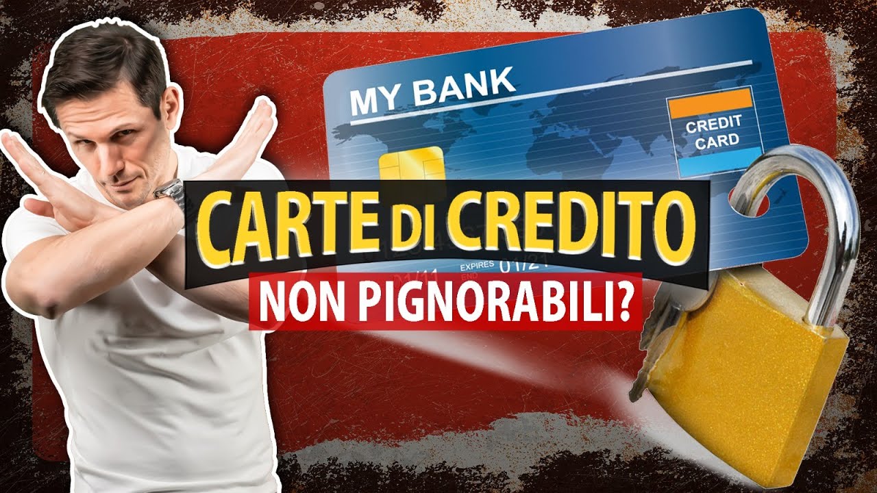 Esistono CARTE DI CREDITO NON PIGNORABILI? | Avv. Angelo Greco