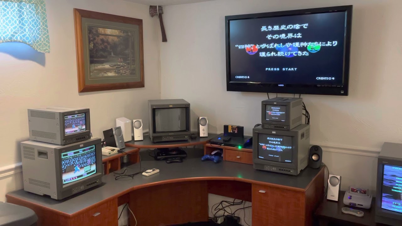 My Sony PVM’s & RGB Consoles - 20L2, (2) 14L2, (2) 9L2, & 1354Q