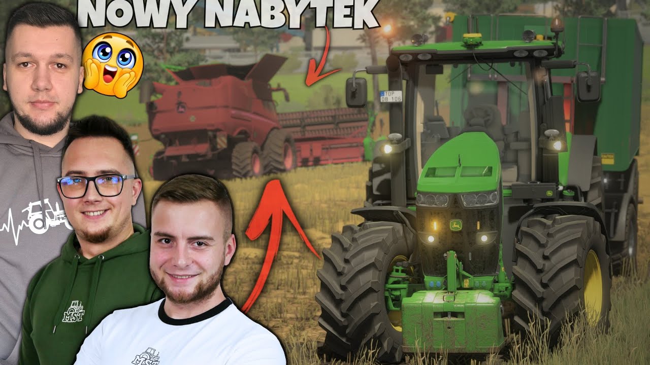KUPIŁEM KOMBAJN!😍 Zaczynamy Żniwa Rzepaku!❤️ | FS22 🚜 Koledzy zza Miedzy #224 | ☆MST☆
