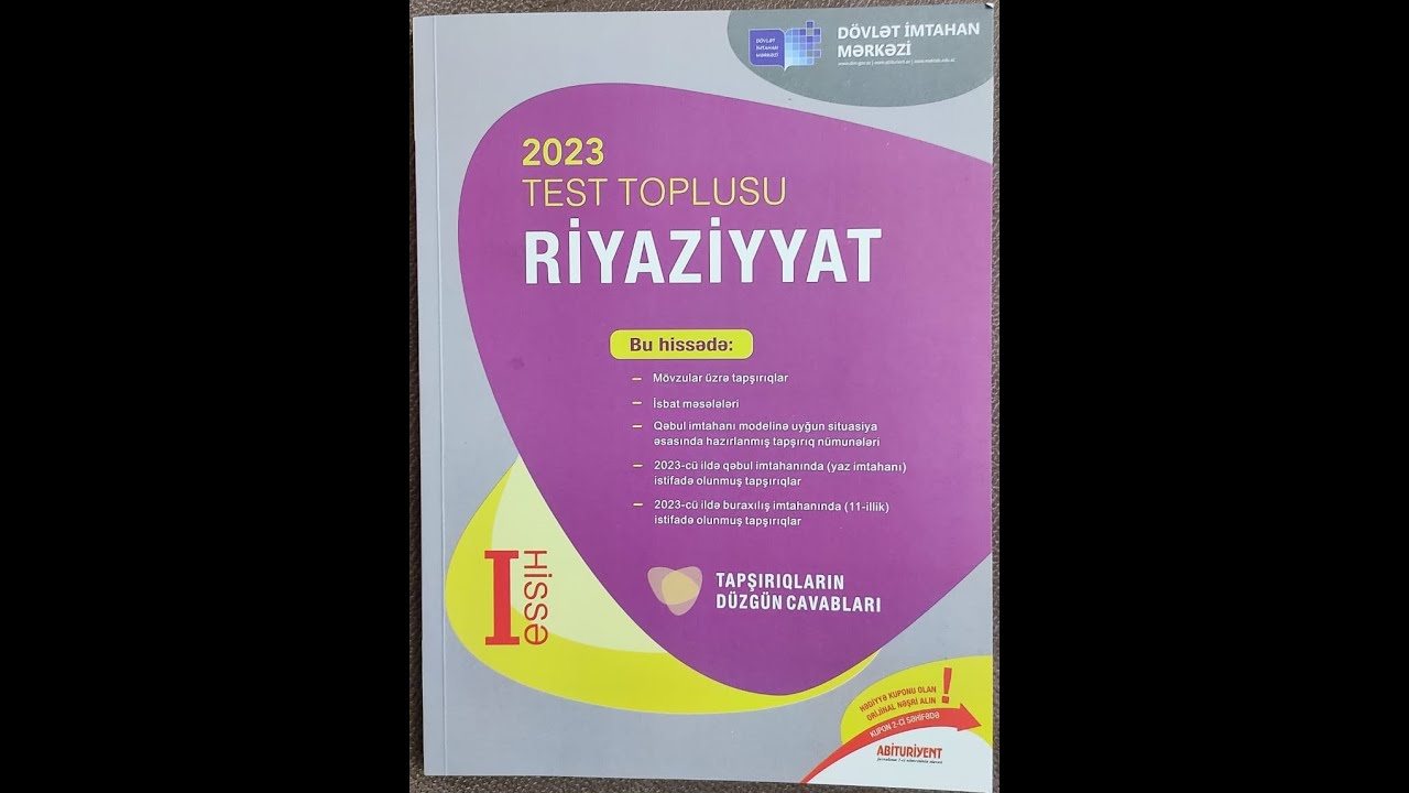 Riyaziyyat Test Toplusu 2023 Natural Ədədlər -1