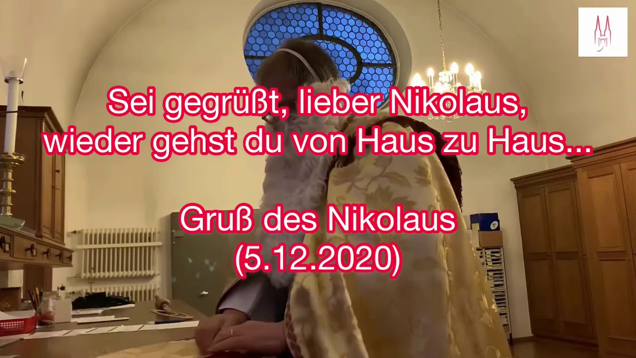 Sei gegrüßt, lieber Nikolaus!