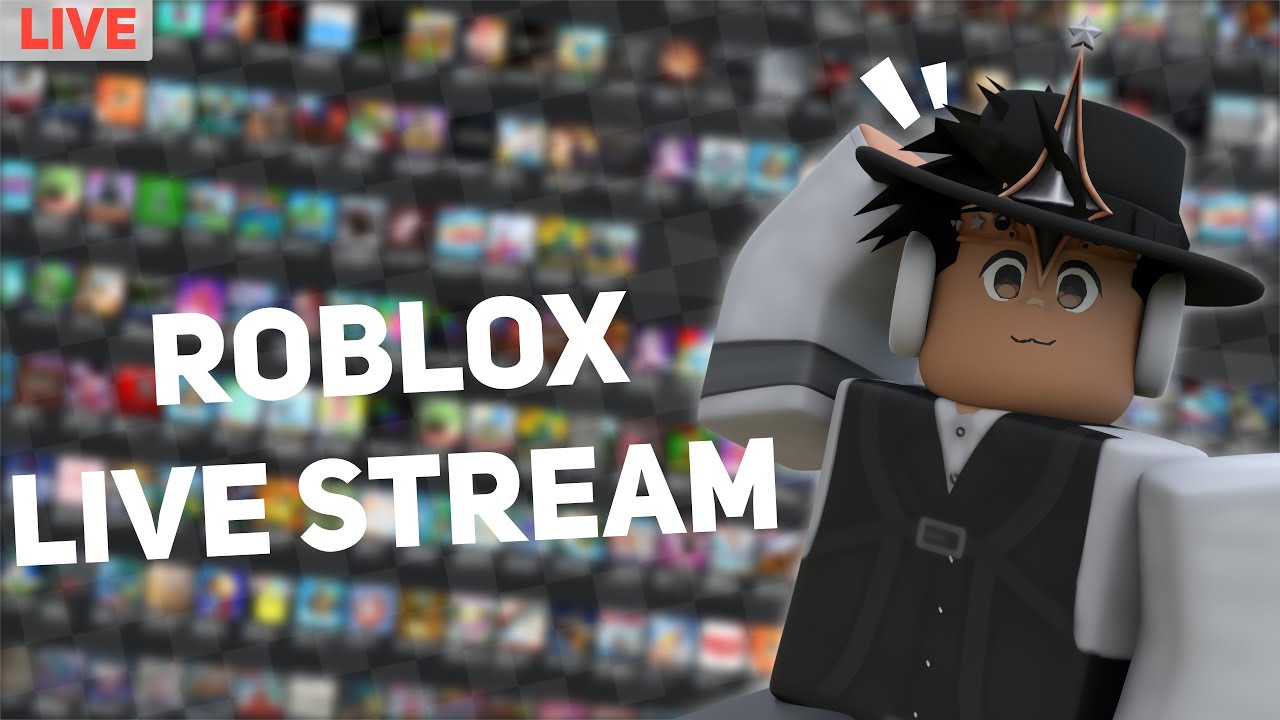 ROBLOX - JOGANDO O QUE O PESSOAL PEDE - LIVE DIVERTIDA!