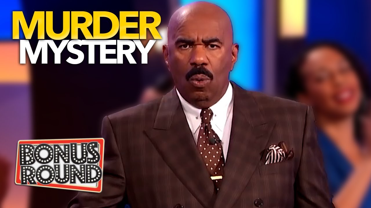 STEVE HARVEY Learns How To Get Away With MURDER On Family Feud!