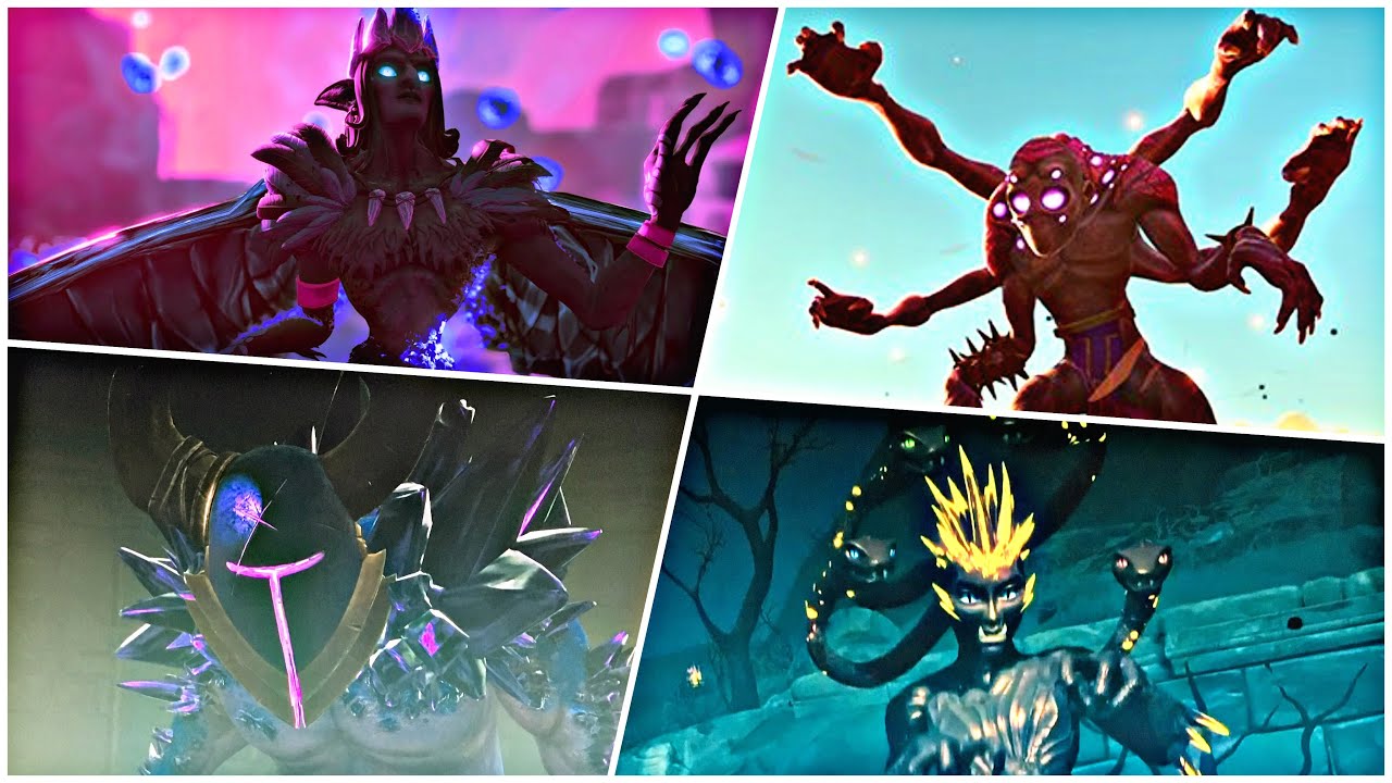 Tutti i Boss Mitologici & Locazione / All Mythical monster Boss Location - IMMORTALS FENYX RISING ✔️