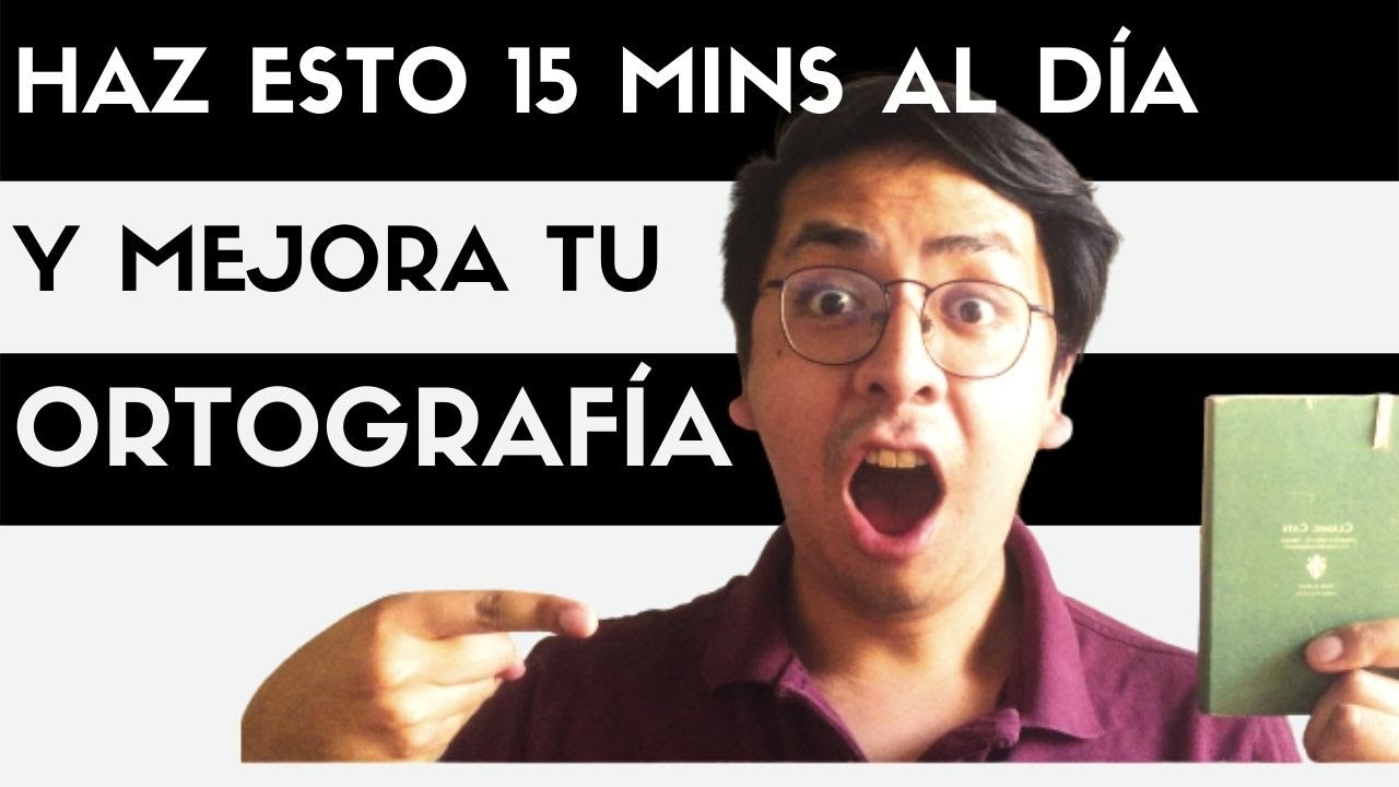 ¿Cómo escribir bien SIN errores de ortografía? [1 Método simple y efectivo]