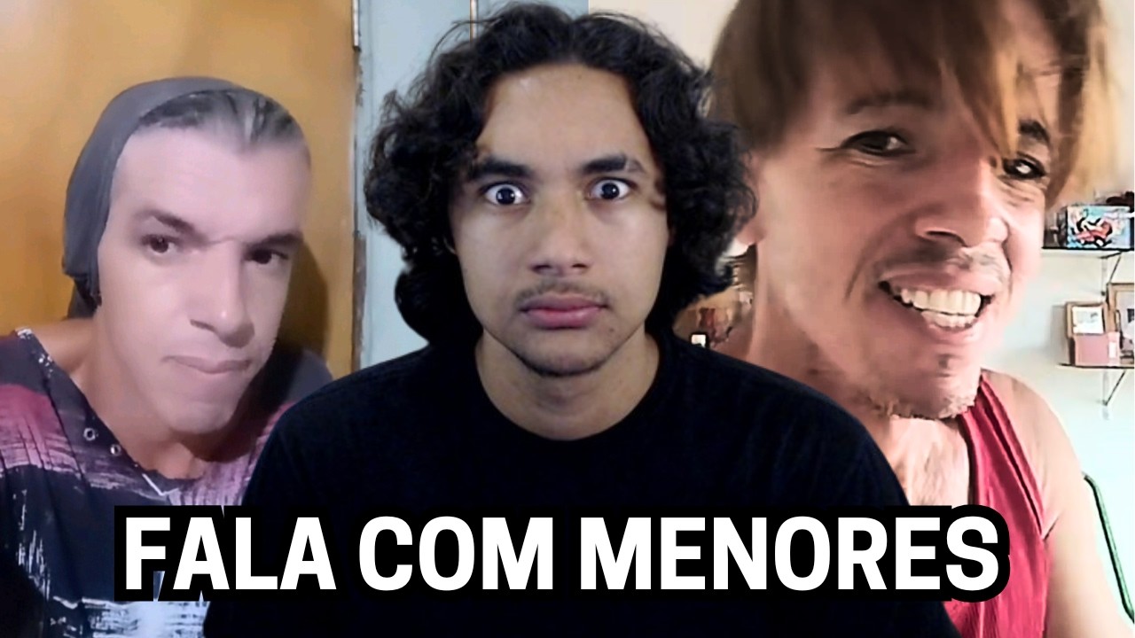 meme do tiktok foi exposto por conversar com menores (nojento)