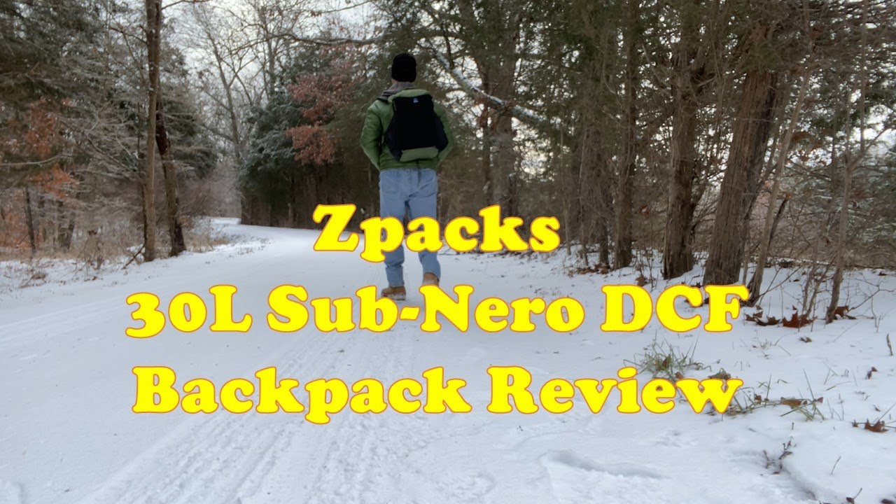 Gear Review: Zpacks Sub-Nero DCF 30L Backpack Review