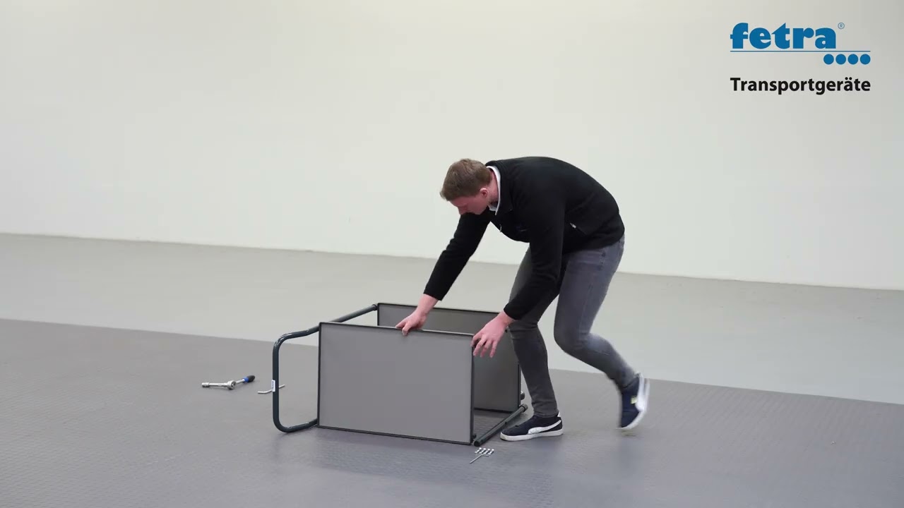 fetra Montagevideo Tischwagen 2240-7016 + 2241-7016