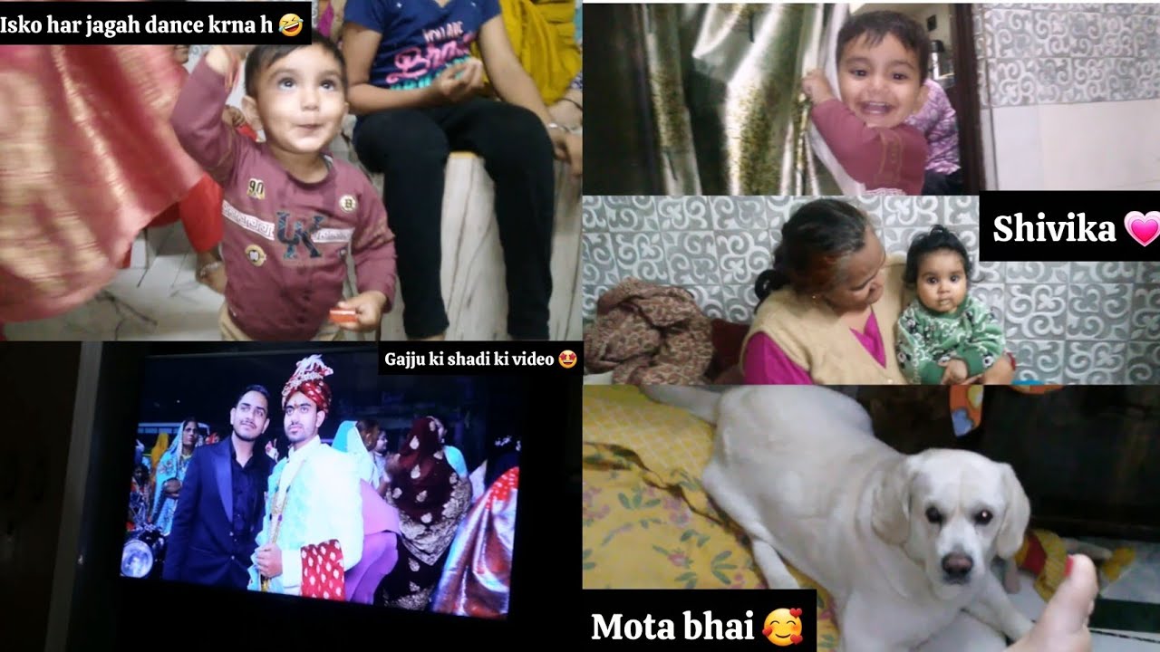 Isko har jagah dance krna hai 😅