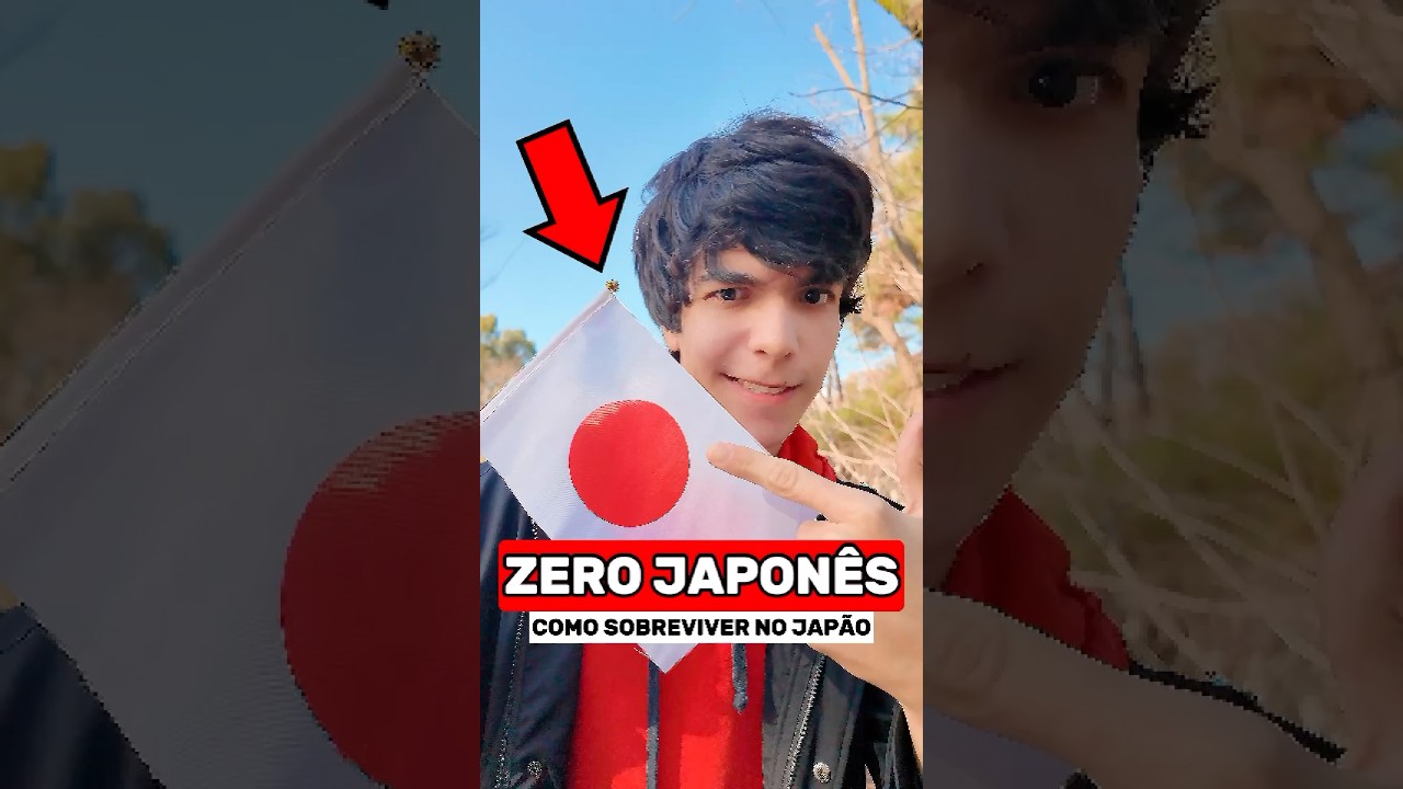 Como SOBREVIVER no Jap&atilde;o SEM FALAR Japon&ecirc;s?