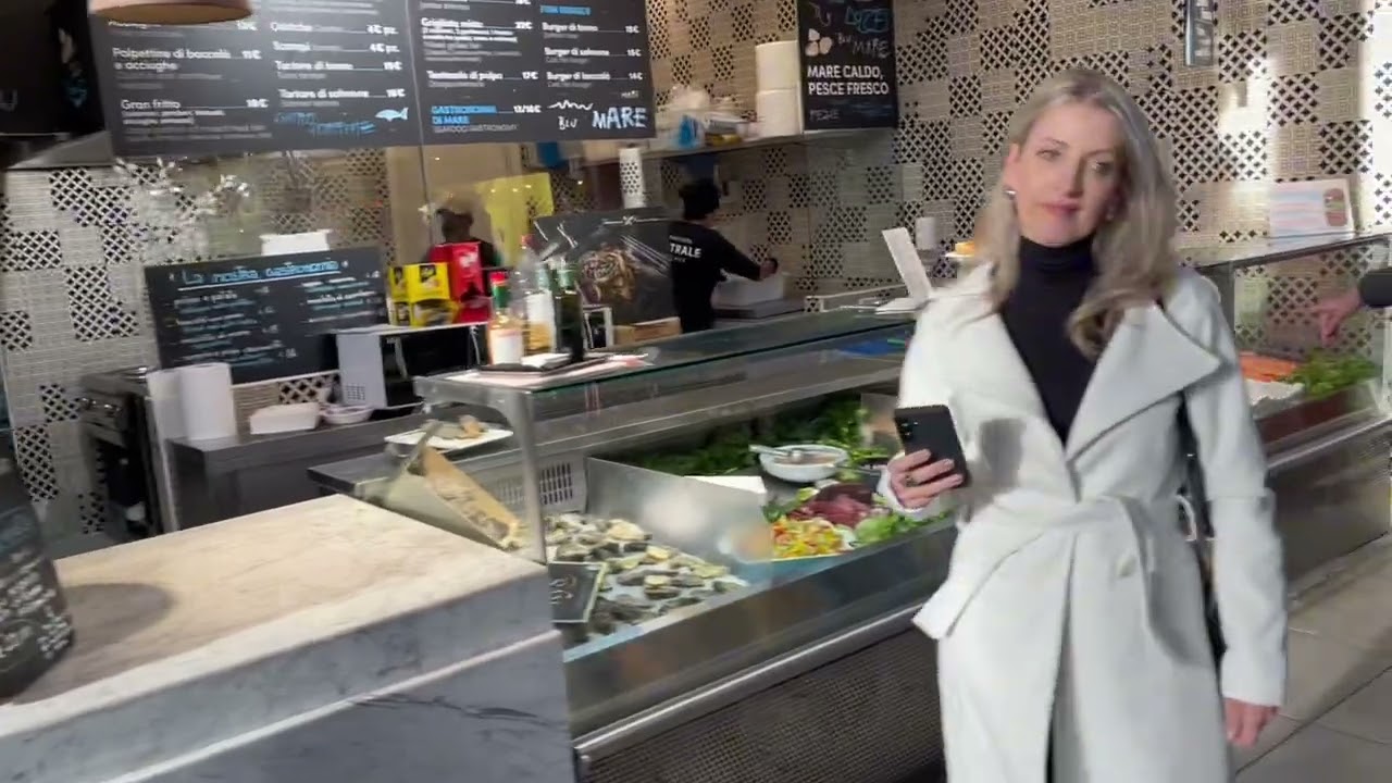 Exploring Florence’s market: Mercato Centrale Firenze.