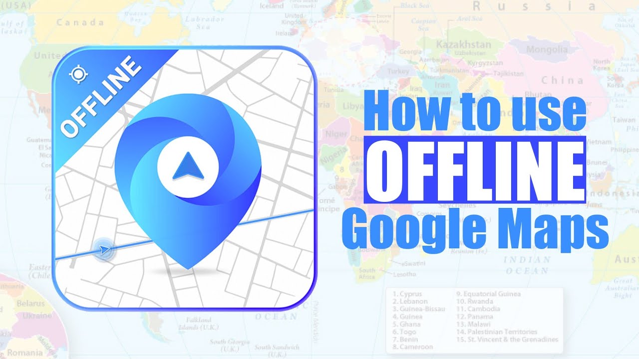 How To Use Maps Offline, Download Navigation Map