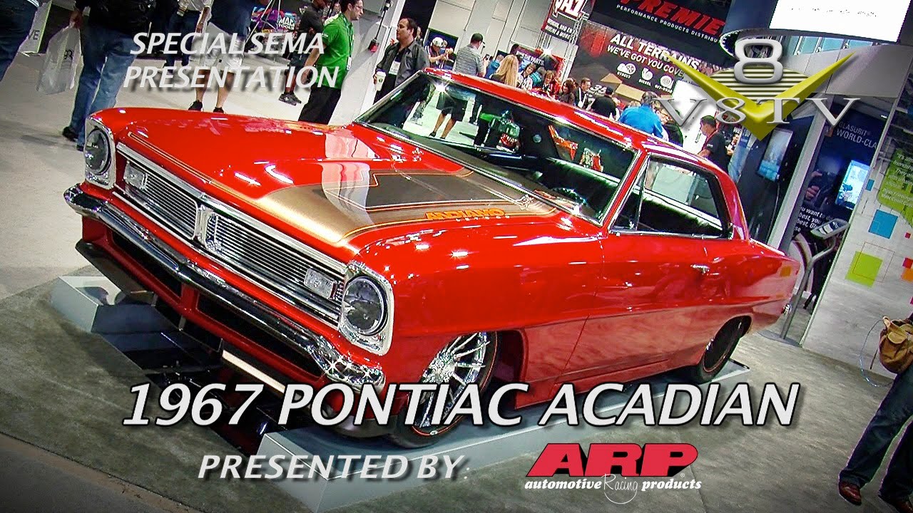 1967 Pontiac Acadian in BASF Display SEMA 2015 Video V8TV