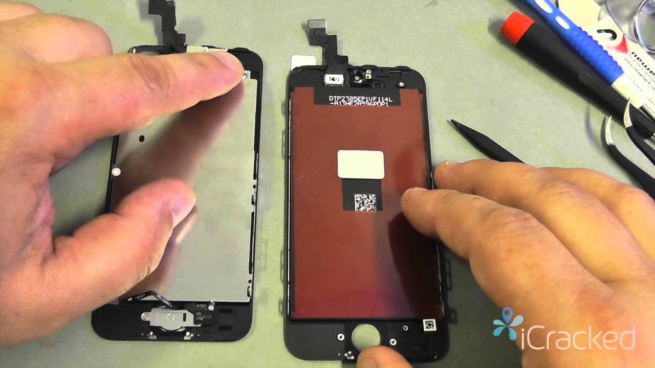 Официальное видео и инструкции по замене экрана/ЖК-дисплея на iPhone 5s — iCracked.com