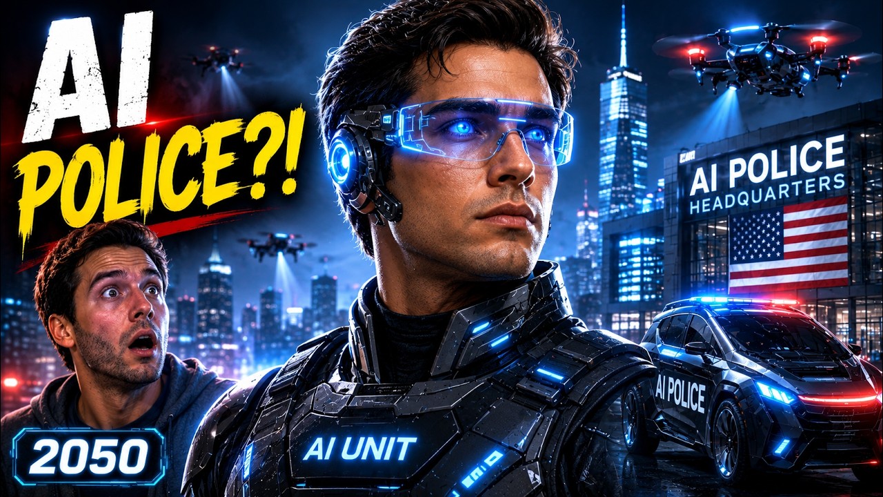 🚔🤖 Inside America's First AI Police Department: What Law Enforcement Could Look Like by 2050