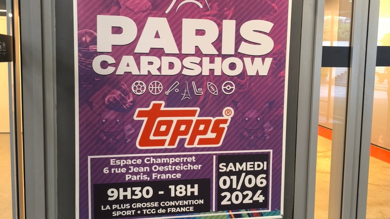 Paris Card Show 2024 - tour du salon