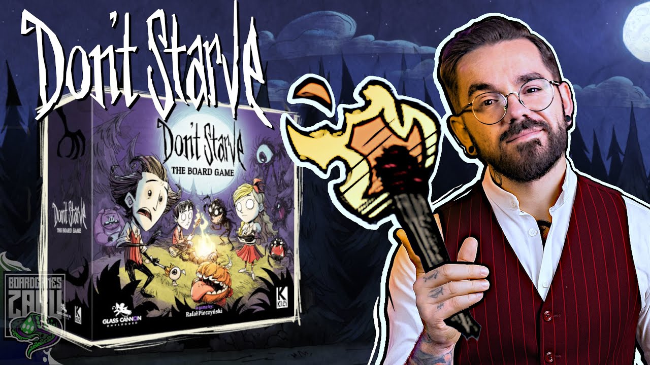 DON'T STARVE - Planszowa Adaptacja Survivalowej Przygody - PRZEGLĄD KICKSTARTER | Gra Planszowa